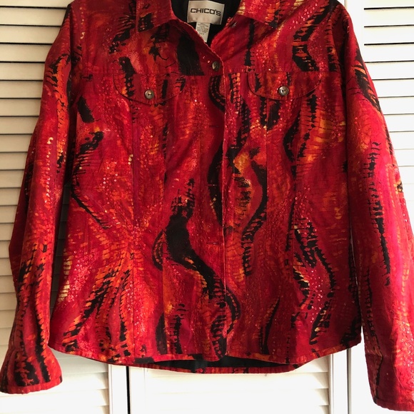 Chico's lined jacket - Picture 1 of 5